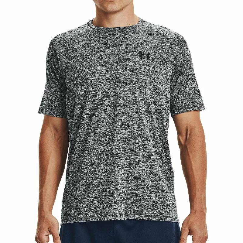 stylish short sleeve shirt for men -Under Armour Tech 2.0 Short Sleeve Mens Training Top - Grey