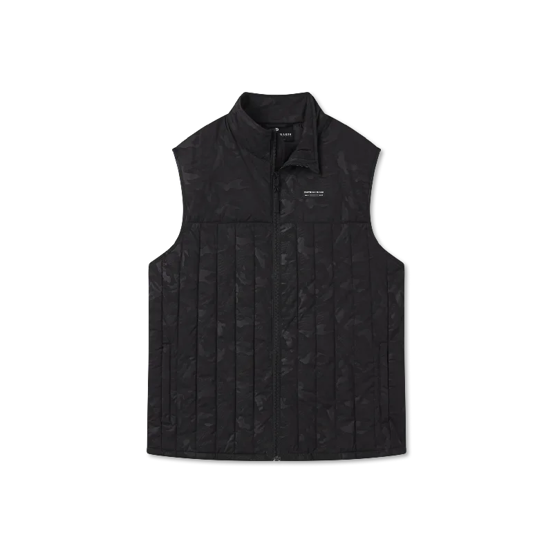 classic cotton short sleeve t-shirt -Whitefish Quilted Vest - Duck Camo