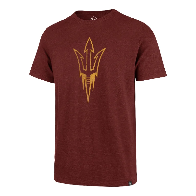 casual women’s short sleeve shirt -ARIZONA STATE SUN DEVILS ASU GRIT '47 SCRUM TEE