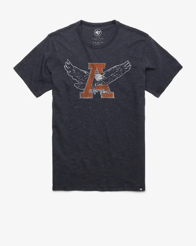 casual short sleeve shirt for activewear -AUBURN TIGERS VINTAGE GRIT '47 SCRUM TEE