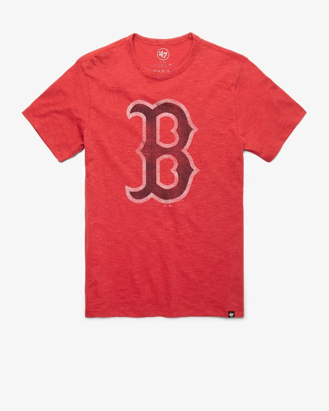 short sleeve t-shirt for outdoor activities -BOSTON RED SOX GRIT '47 SCRUM TEE