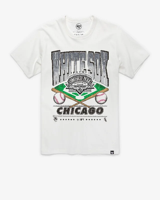 soft short sleeve t-shirt for casual wear -CHICAGO WHITE SOX STRAIGHT SHOT '47 FRANKLIN TEE