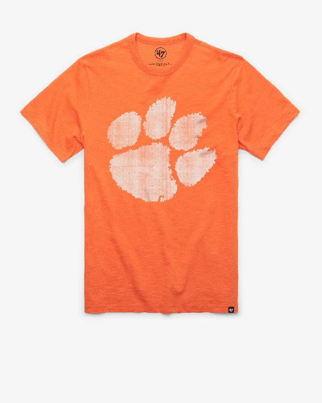 colorful short sleeve t-shirt for men -CLEMSON TIGERS GRIT '47 SCRUM TEE