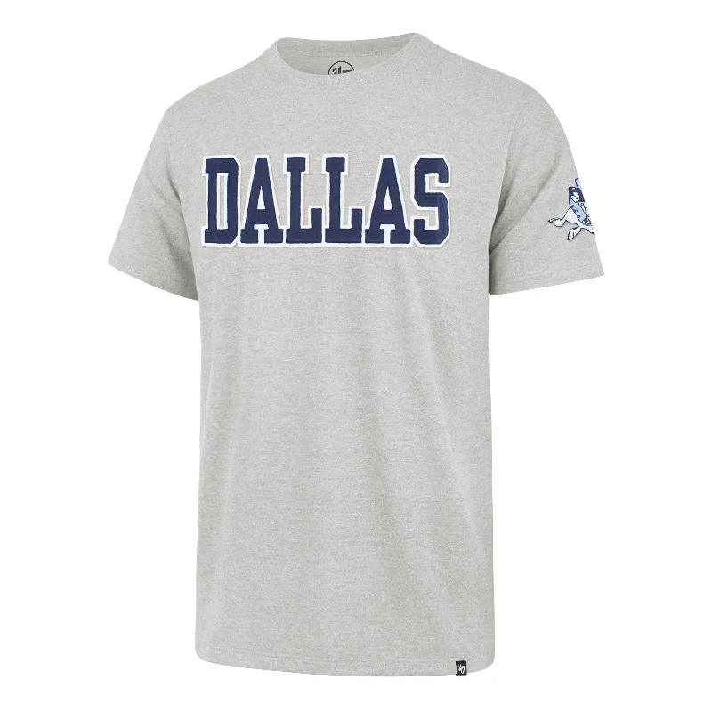 short sleeve t-shirt for gym -DALLAS COWBOYS HISTORIC FRANKLIN '47 FIELDHOUSE TEE