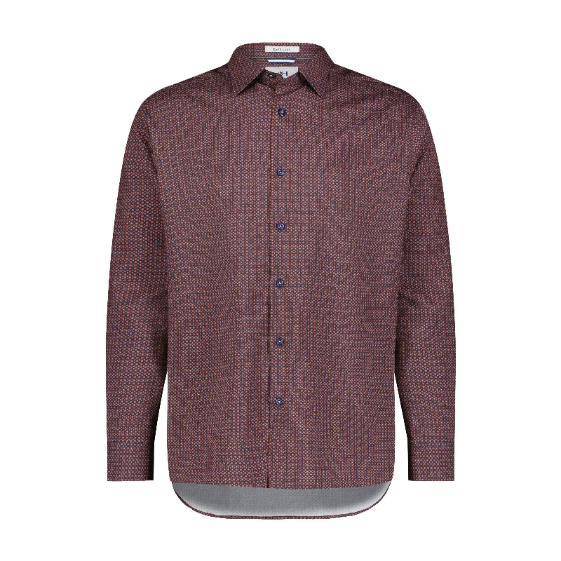 patterned shirt for a relaxed weekend -Geo Multi Dot Shirt