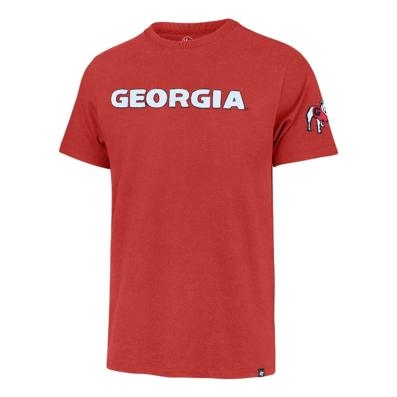 oversized t-shirt for summer -GEORGIA BULLDOGS '47 FRANKLIN FIELDHOUSE TEE