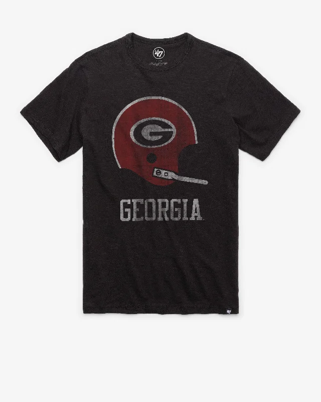 relaxed fit short sleeve t-shirt -GEORGIA BULLDOGS VINTAGE '47 GRIT SCRUM TEE