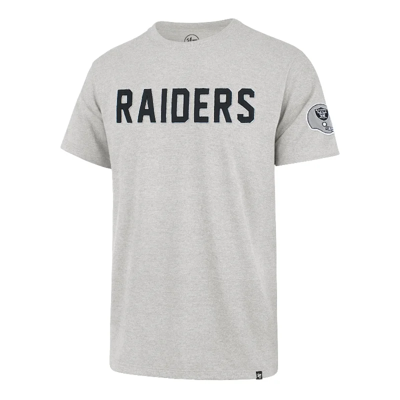 short sleeve t-shirt with motivational quotes -LAS VEGAS RAIDERS HISTORIC FRANKLIN '47 FIELDHOUSE TEE