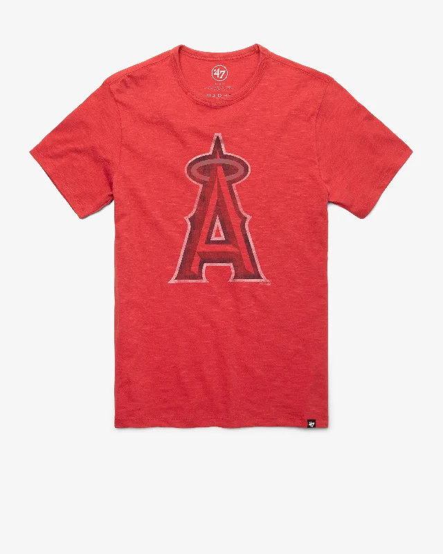 slim cut short sleeve shirt -LOS ANGELES ANGELS GRIT '47 SCRUM TEE