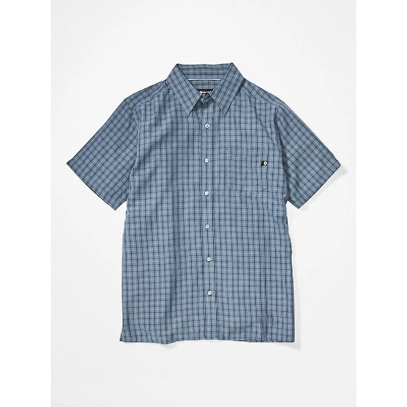 plaid shirt for formal occasions -Men's Eldridge Short Sleeve Shirt