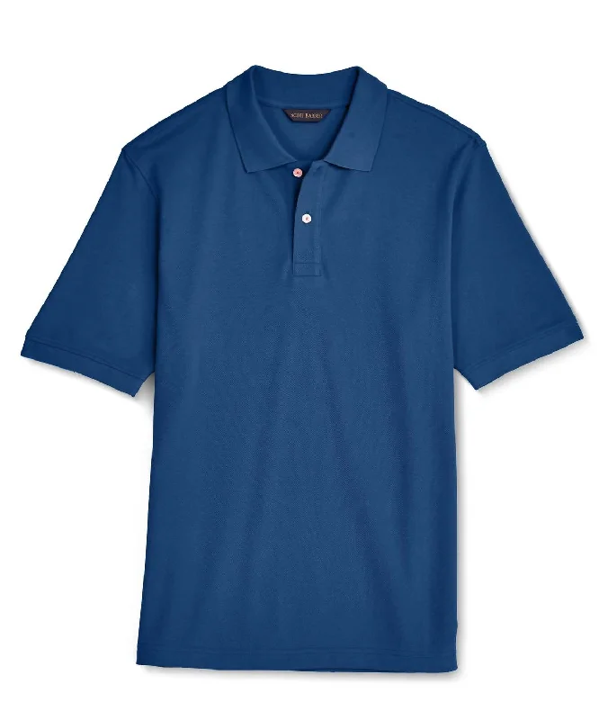 cool short sleeve t-shirt designs -Men Pique Polo In Regal