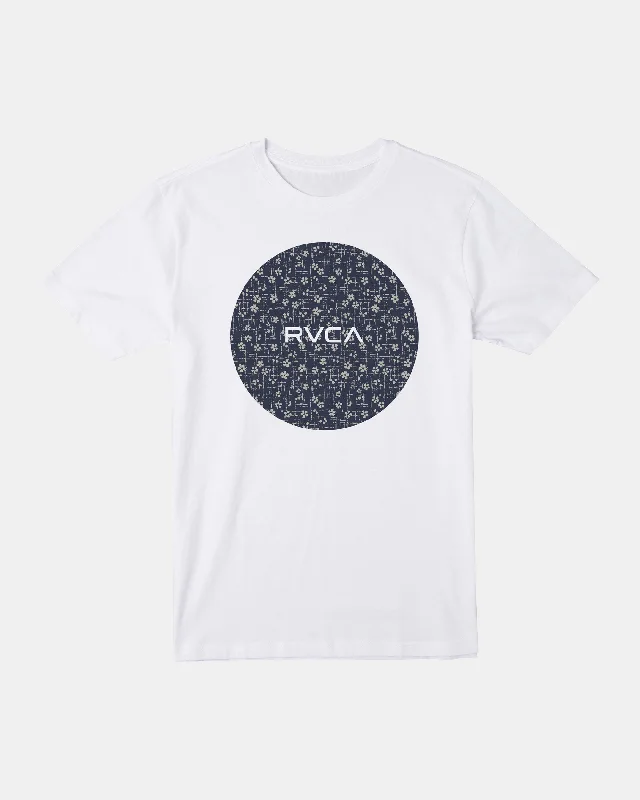 short sleeve graphic tee for women -Motors Tee - White