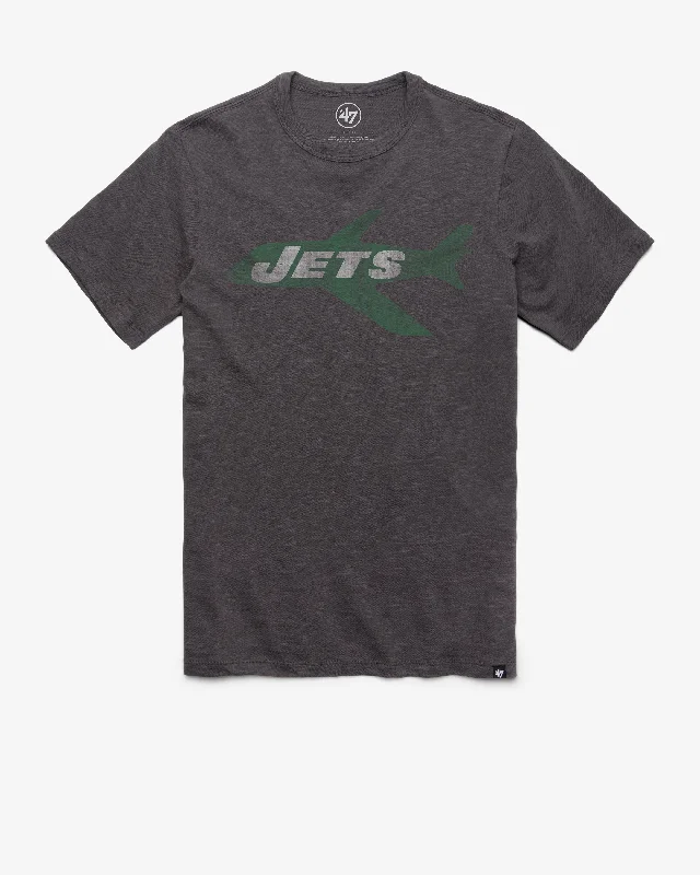 stylish short sleeve shirt for men -NEW YORK JETS HISTORIC GRIT '47 SCRUM TEE