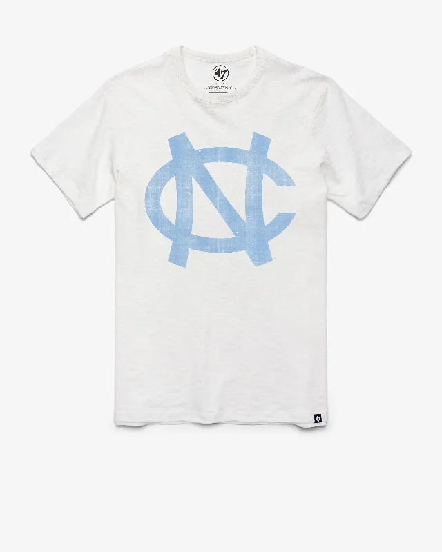 lightweight short sleeve t-shirt -NORTH CAROLINA TAR HEELS UNC VINTAGE GRIT '47 SCRUM TEE