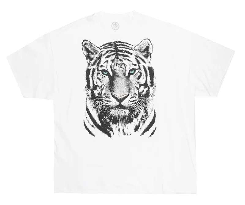 short sleeve t-shirt with bright colors -ODM GRAPHIC T-SHIRT WHITE - AG18942