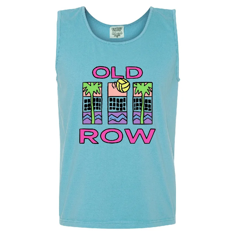 cotton short sleeve t-shirt -Old Row Beach Volleyball Tank