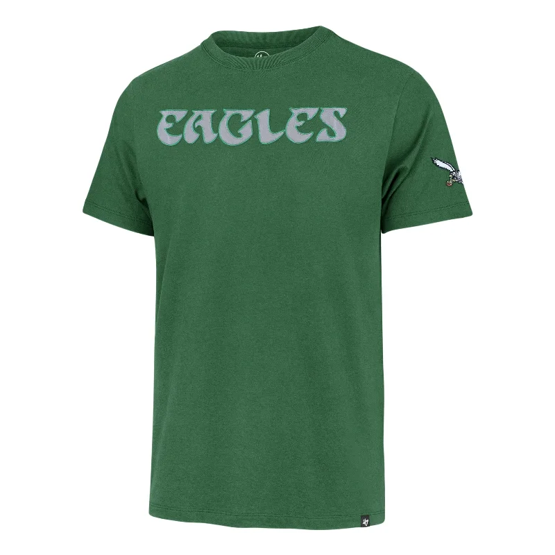 summer-ready graphic short sleeve t-shirt -PHILADELPHIA EAGLES HISTORIC '47 FRANKLIN FIELDHOUSE TEE