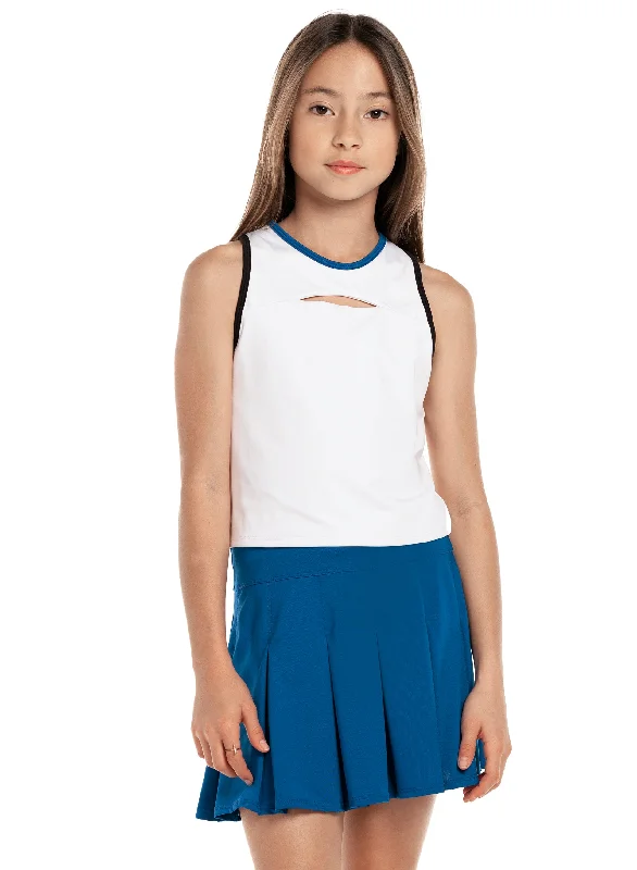 classic short sleeve t-shirt with stripes -Play On Crop Tank