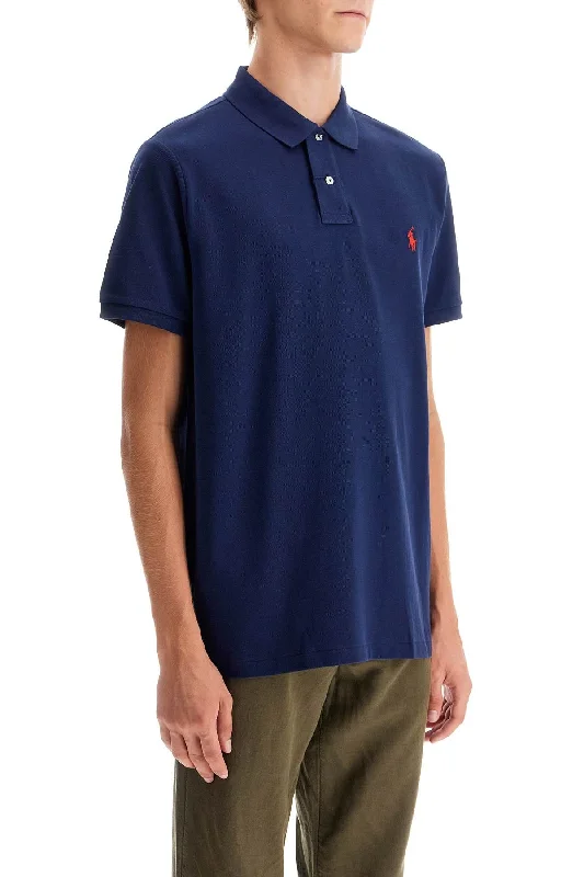 athletic fit short sleeve t-shirt -Polo Ralph Lauren Custom Slim Fit Short Sleeve Polo Shirt