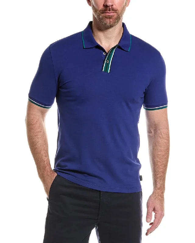 sporty short sleeve polo shirt -PS by Paul Smith Regular Fit Polo Shirt