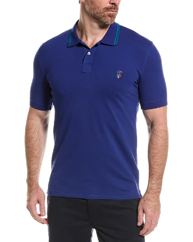 short sleeve sports t-shirt for gym -PS by Paul Smith Regular Fit Polo Shirt