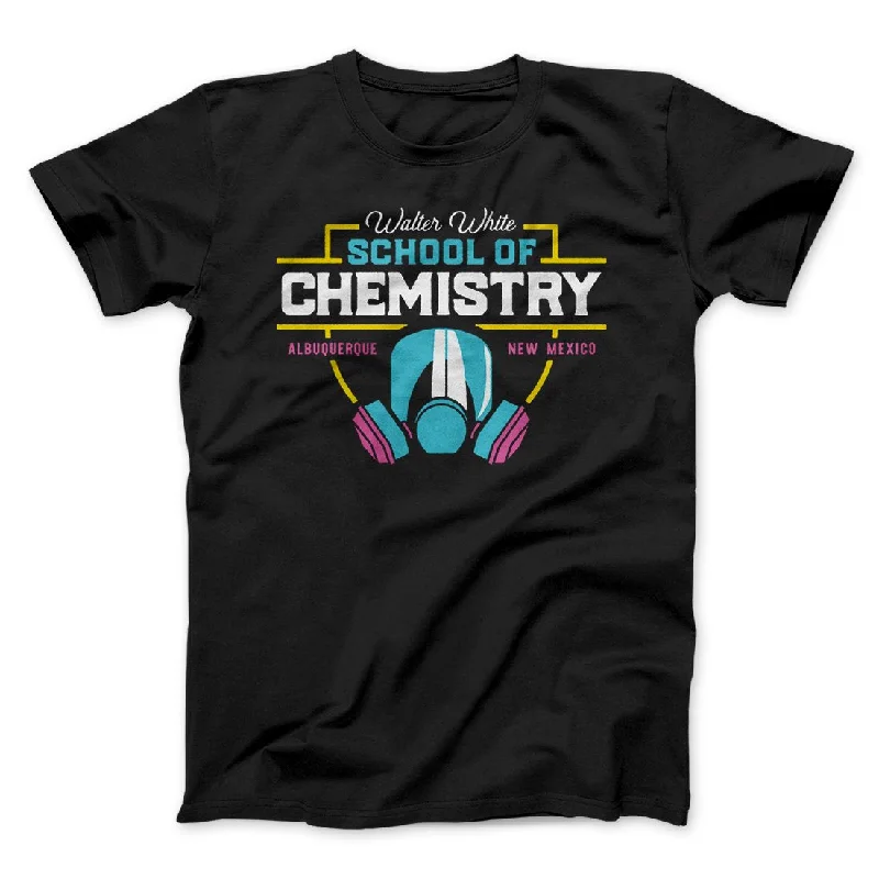 summer short sleeve t-shirt for women -Walter White School of Chemistry Men/Unisex T-Shirt