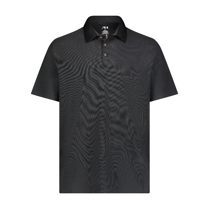 men’s shirt with subtle patterns -Seamless Performance Polo