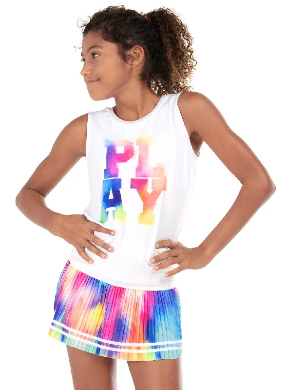 short sleeve t-shirt for layering -Seize The Play Tie Back Tank