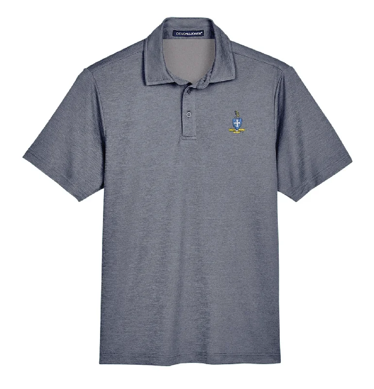 short sleeve t-shirt with geometric print -Sigma Chi Executive Crest Polo by Devon & Jones