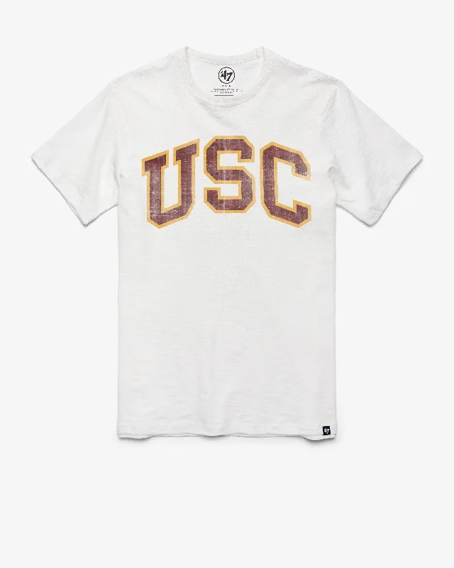 comfortable short sleeve shirt for work -USC SOUTHERN CALIFORNIA TROJANS GRIT '47 SCRUM TEE