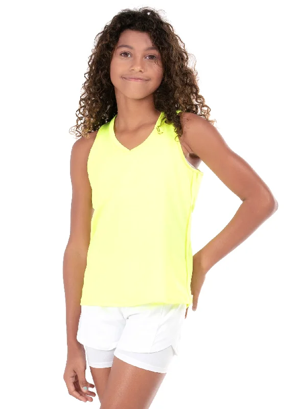 soft fabric short sleeve t-shirt -V-neck Cutout Tank