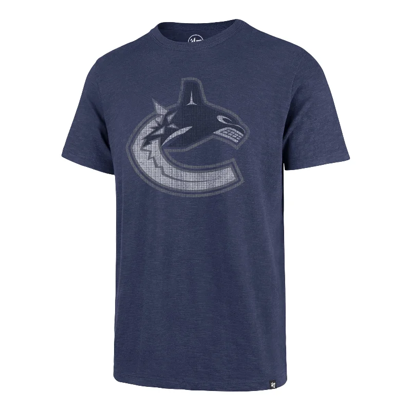 cute short sleeve t-shirt for kids -VANCOUVER CANUCKS GRIT '47 SCRUM TEE