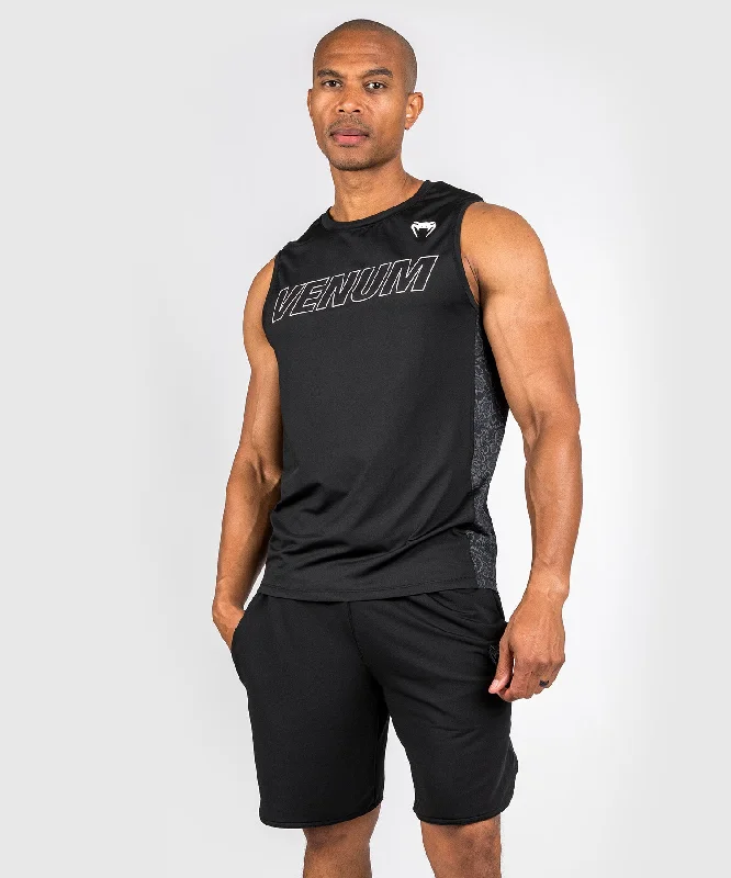 comfortable fit short sleeve workout t-shirt -Venum Classic Evo Dry Tech Tank Top - Black/White