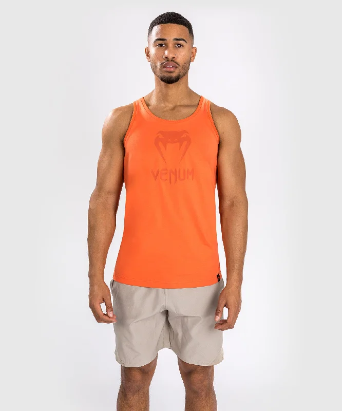 men’s graphic short sleeve t-shirt -Venum Classic Tank Top - Orange/Orange