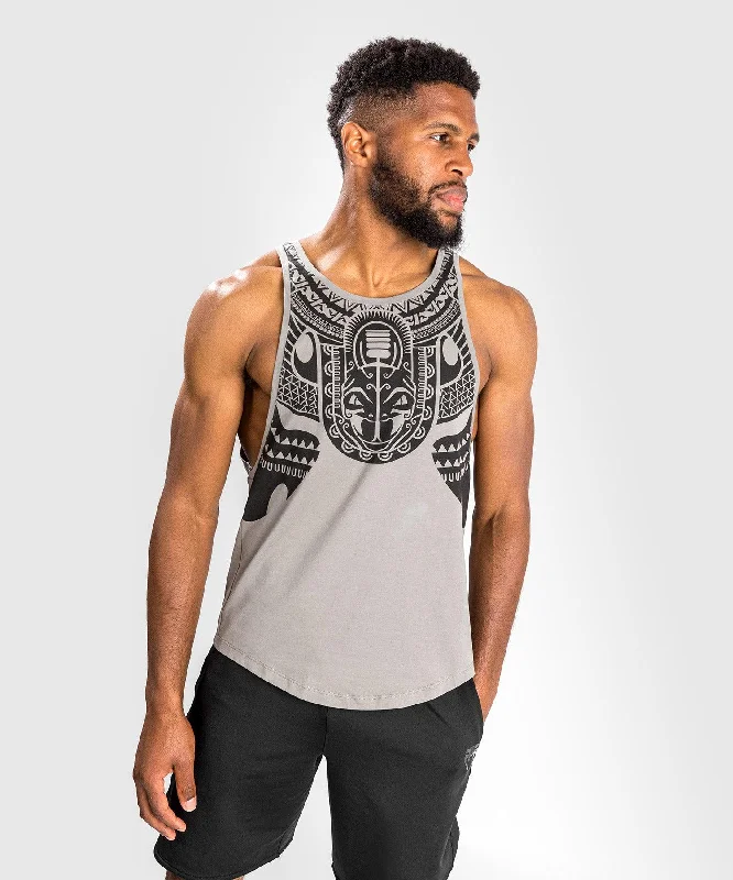 fashionable loose short sleeve shirt -Venum Nakahi Tank Top - Grey