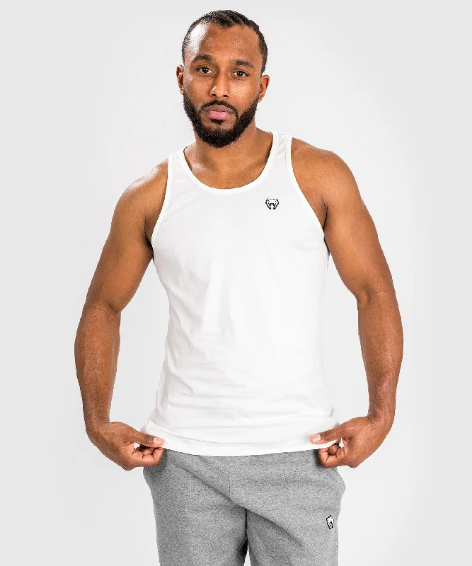 short sleeve t-shirt with motivational messages -Venum Silent Power Lite Tank Top - White