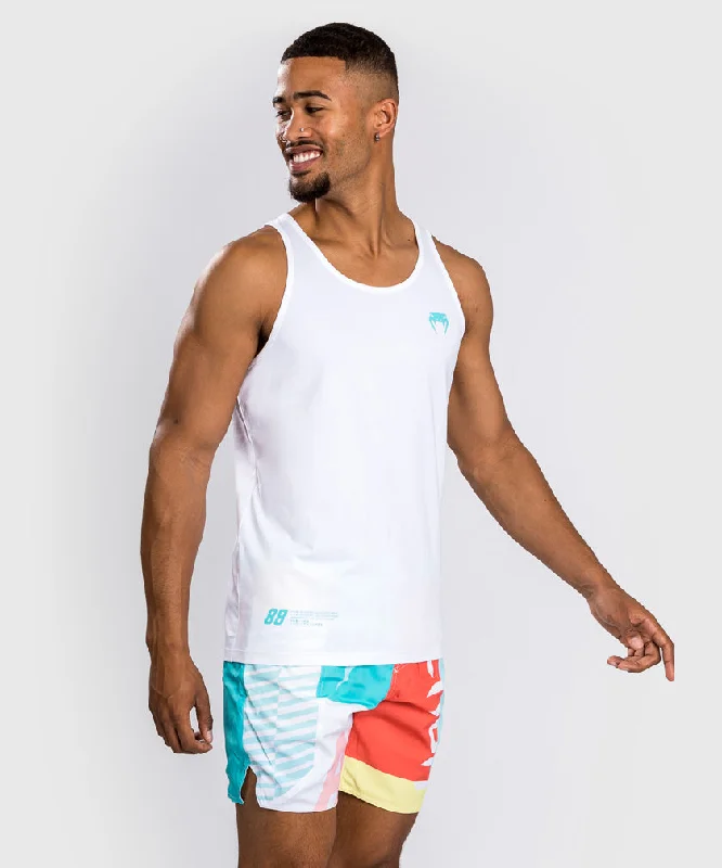 comfortable fit short sleeve shirt -Venum Summer 88 Tank Top - White