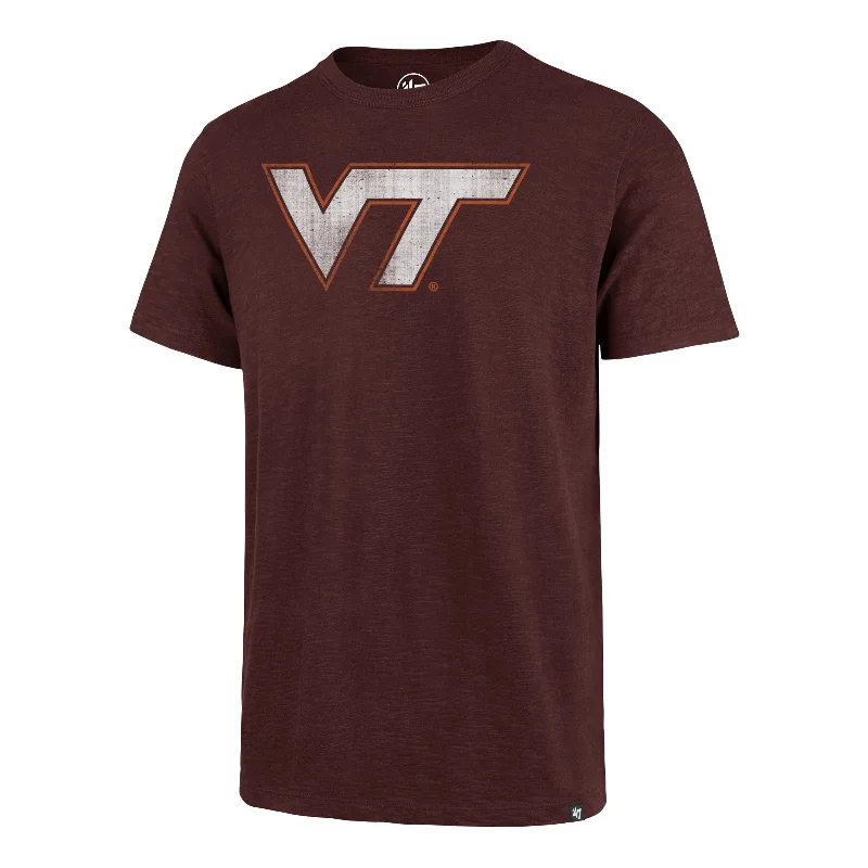 casual stylish short sleeve tee -VIRGINIA TECH HOKIES GRIT '47 SCRUM TEE