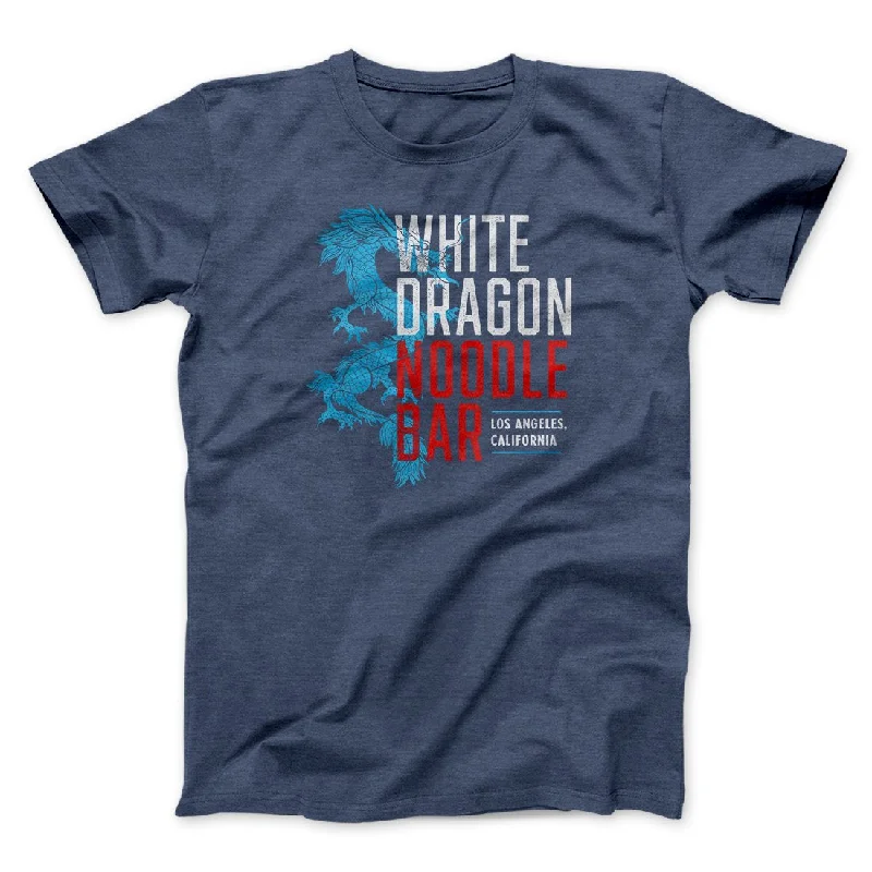 comfortable fit short sleeve shirt -White Dragon Noodle Bar Funny Movie Men/Unisex T-Shirt