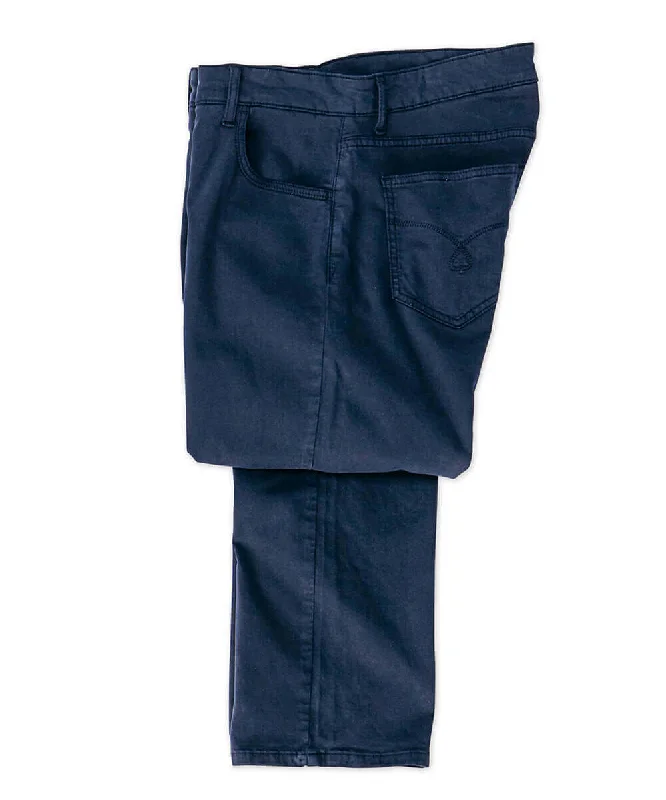 waterproof pants for men’s hiking -Jack of Spades High Roller Sateen 5-Pocket Pant