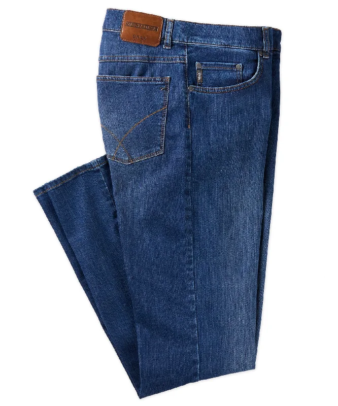 quick dry pants for men -Brax Masterpiece Stretch Denim Jean