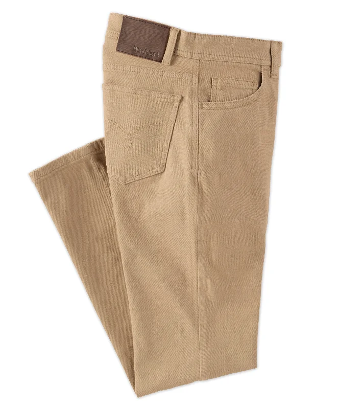 athletic pants with pockets for men -Jack of Spades Stretch Twill 5-Pocket Pant