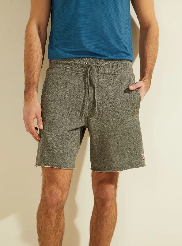 versatile jogger pants for all occasions -Eco Grey Roy Fleece Shorts