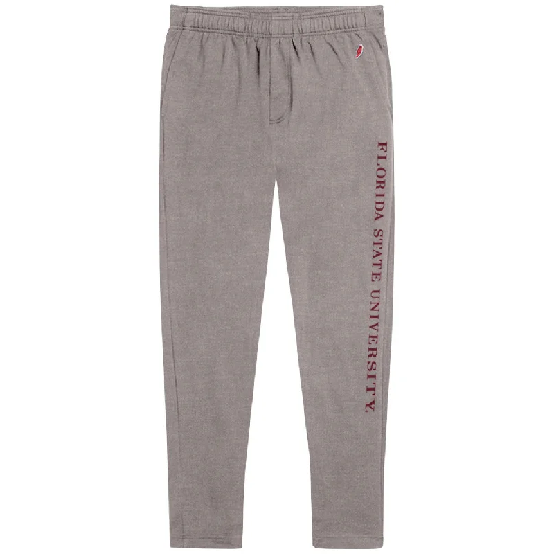 slim-fit jeans for women -League Men's Florida State University Tri-blend Jogger Pant - Grey