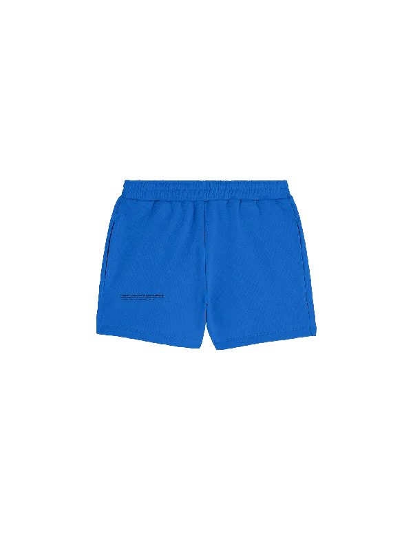 running pants with pockets for men -Mens 365 Midweight Shorts—cobalt blue